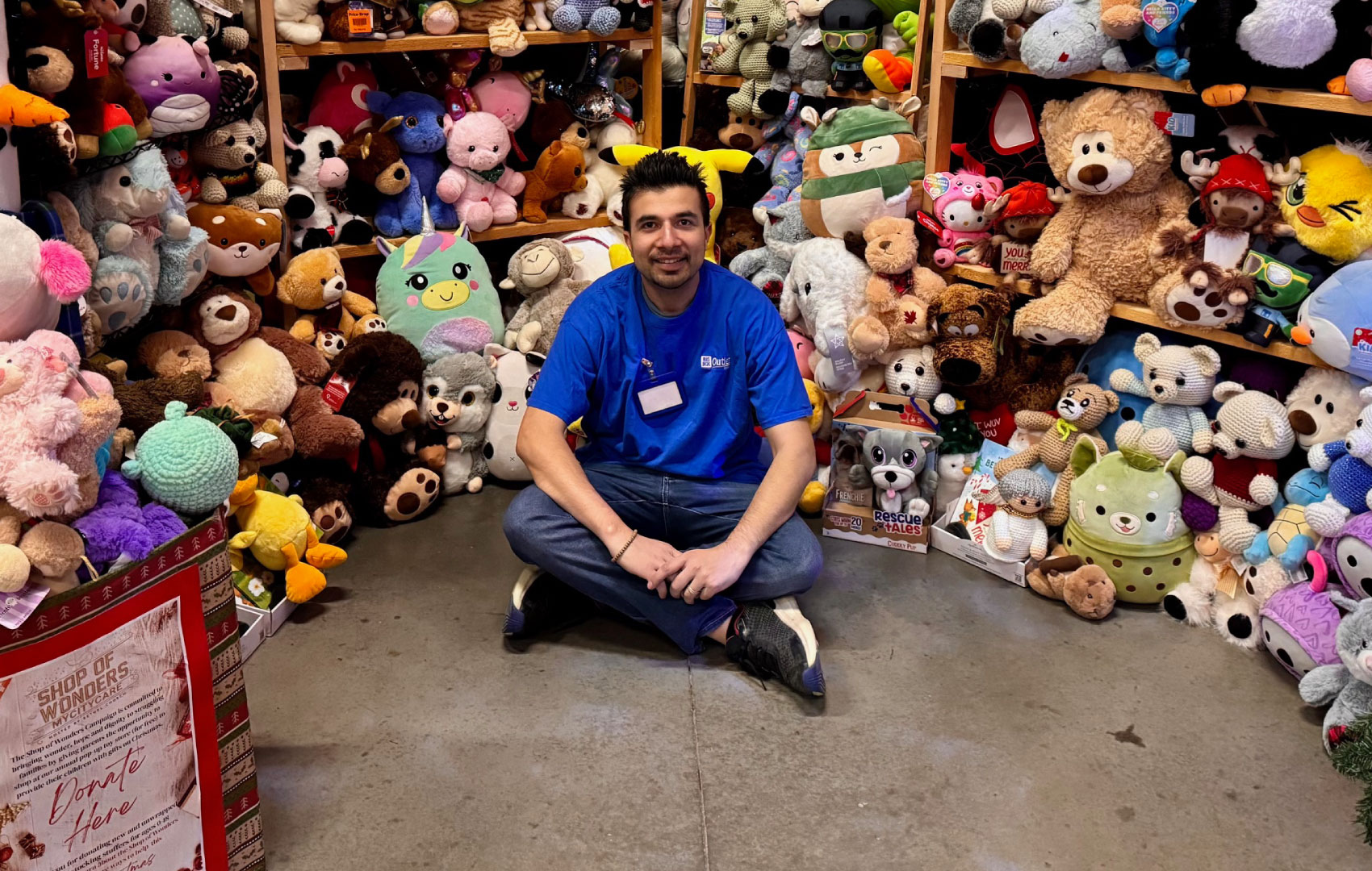 Big Box Outlet staff at Shop of Wonders community event