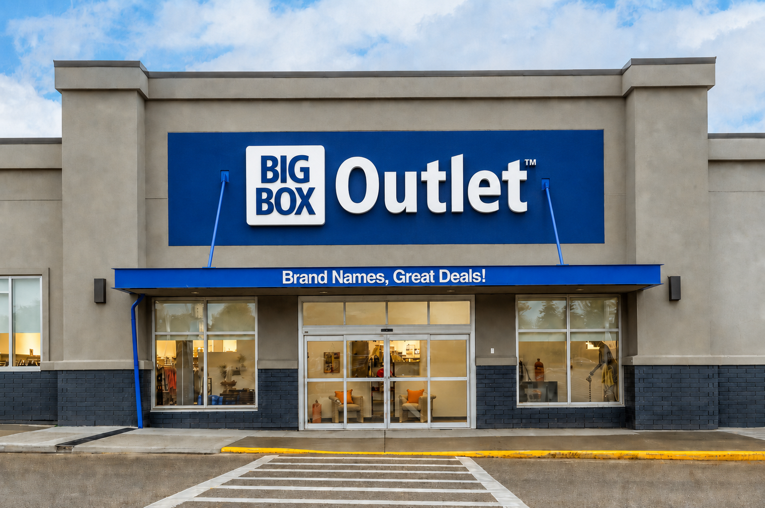 Big Box Outlet Store Front